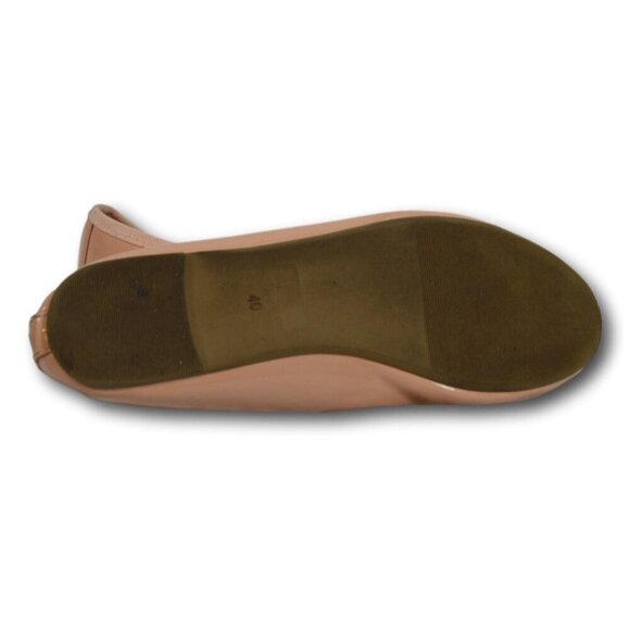 FEVERSOLE Womens Macaroon Colorful Memory Foam Cushion Insock Patent Ballet Flat - Picture 5 of 5